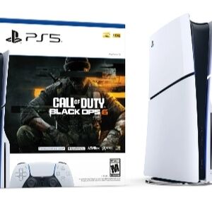 Sony White PS5 Console Futuristic Design